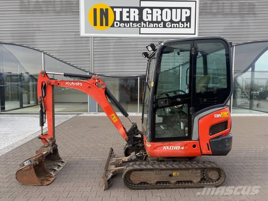 Kubota KX 018-4 Mini excavadoras < 7t