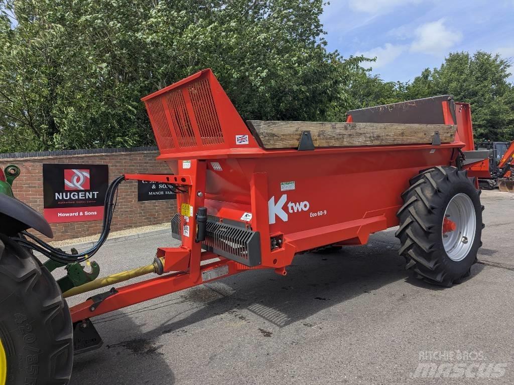 Ktwo Eco 60 Remolques esparcidores de estiércol