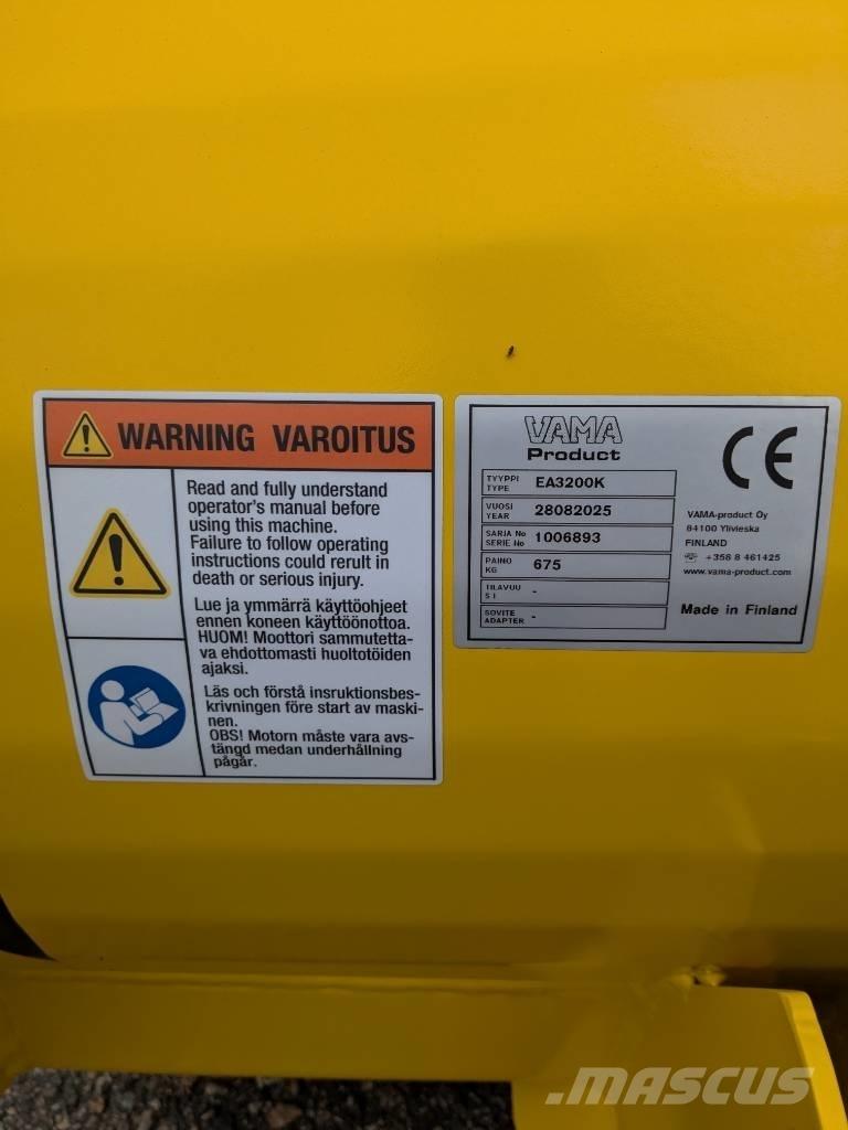 Vama EA 3200 K Láminas y cuñas quitanieves