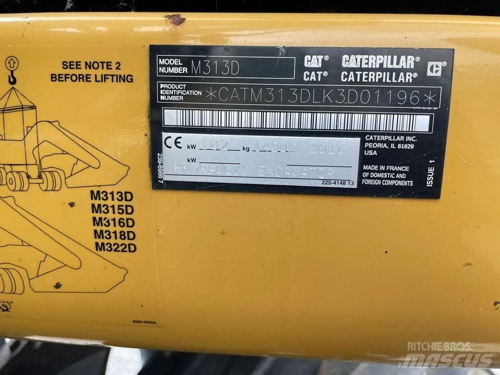 CAT M313D - CE Excavadoras de ruedas
