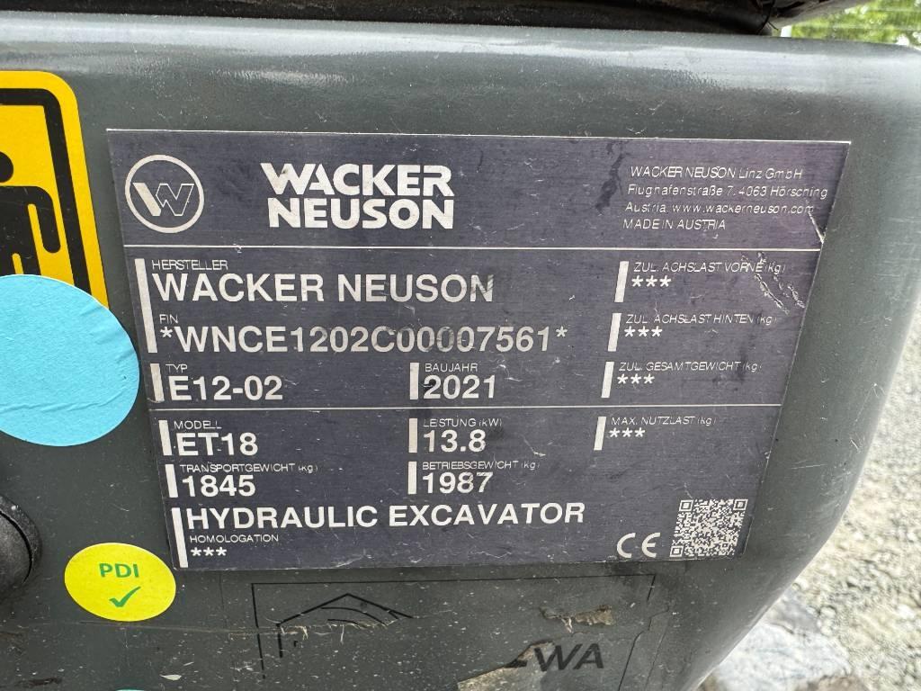 Wacker Neuson ET18 Excavadoras de cadenas