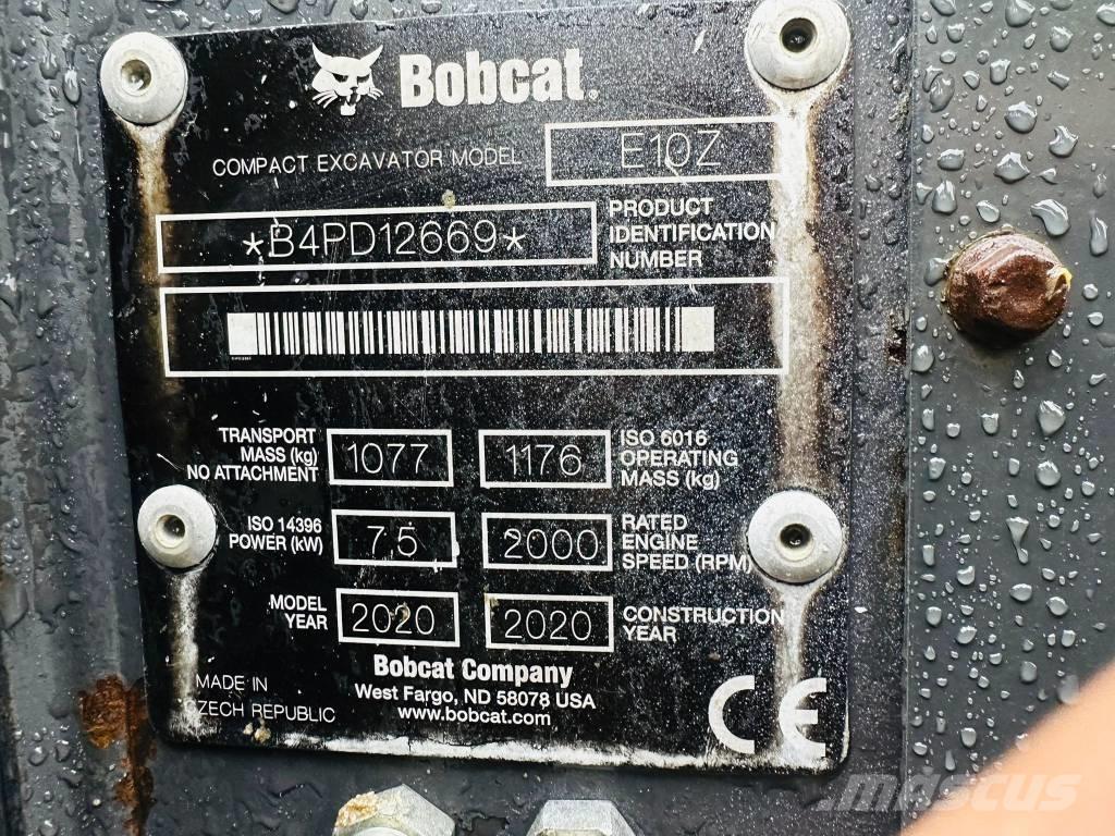 Bobcat E 10z Mini excavadoras < 7t