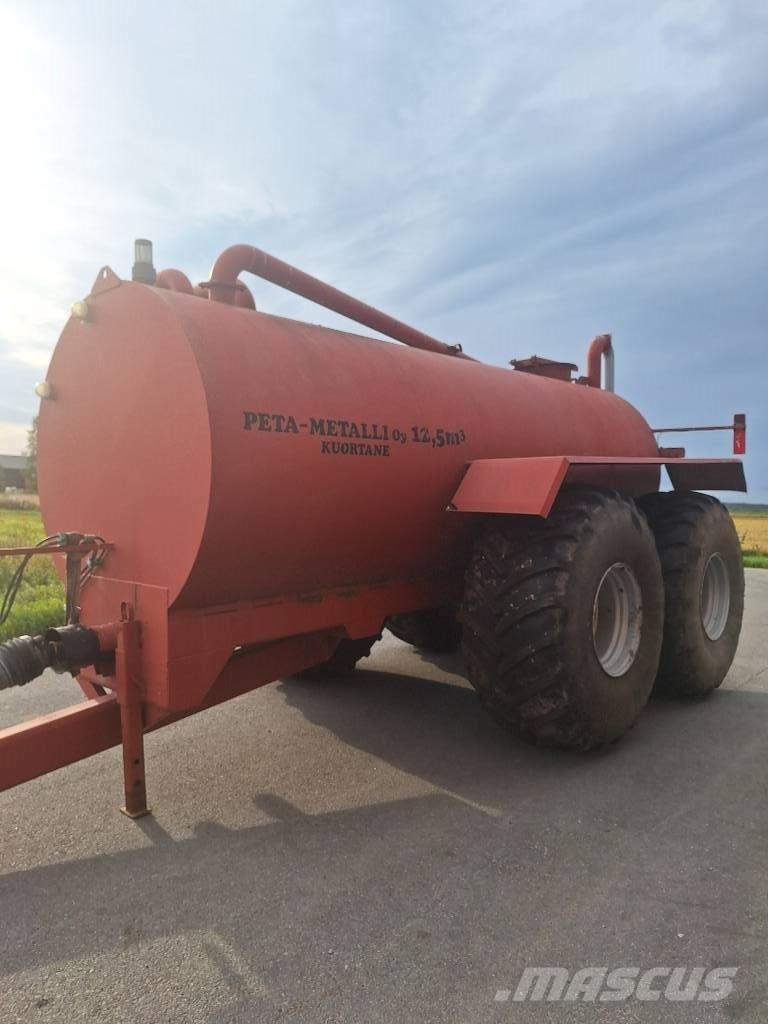  peta 12,5m3 Cisternas o cubas esparcidoras de purín