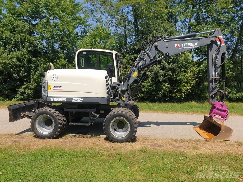 Terex TW 85 Excavadoras de ruedas