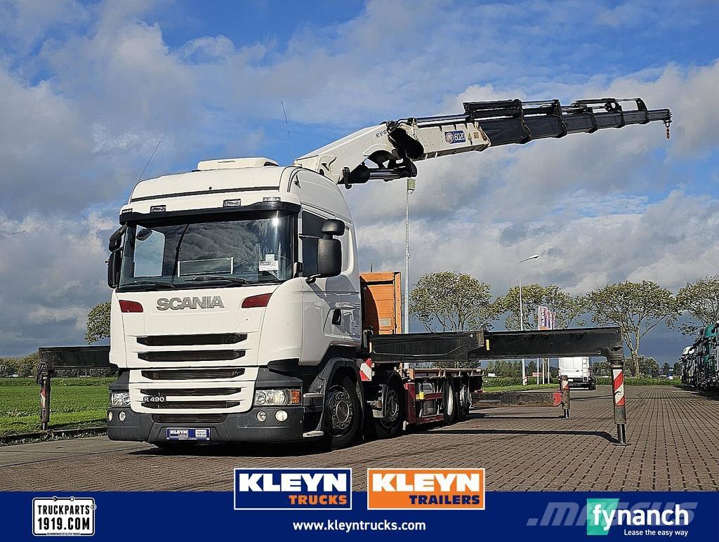 Scania R490 Camiones plataforma