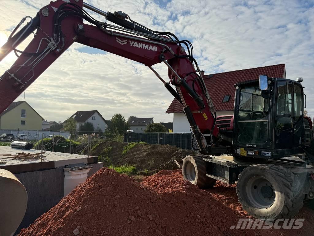 Yanmar B 110 W Excavadoras de ruedas