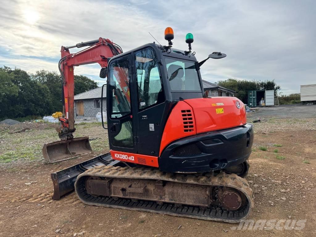 Kubota KX 080-4 Excavadoras 7t - 12t