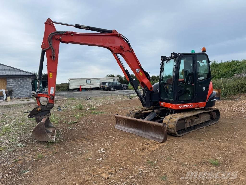 Kubota KX 080-4 Excavadoras 7t - 12t
