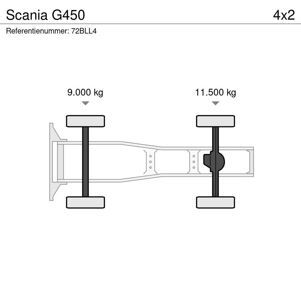 Scania G450 Cabezas tractoras