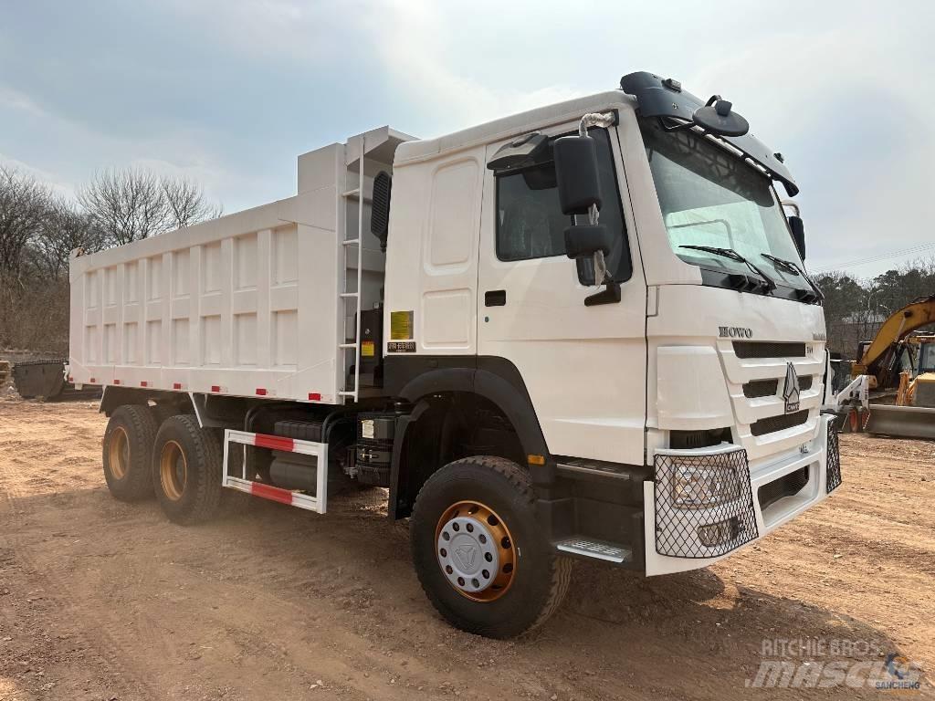 Howo 6*4 371hp Camiones bañeras basculantes o volquetes