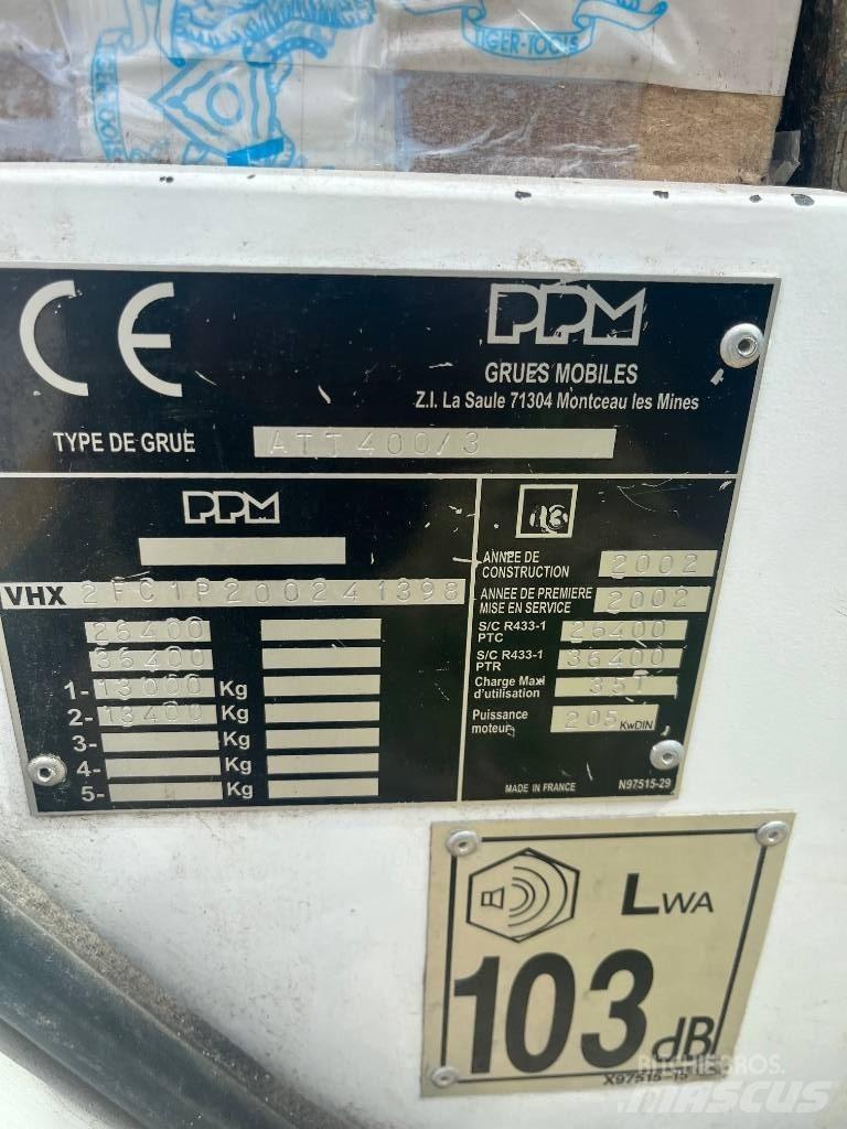 Terex PPM ATT 400/3 Grúas todo terreno