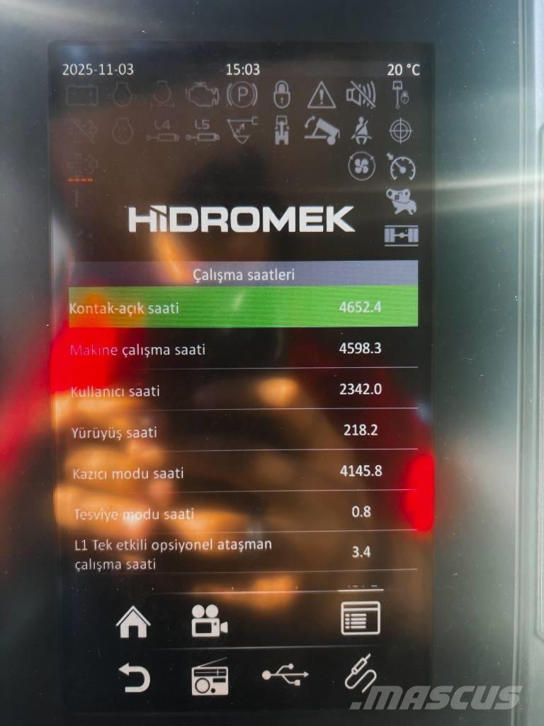 Hidromek HMK 230 NLC Excavadoras de cadenas