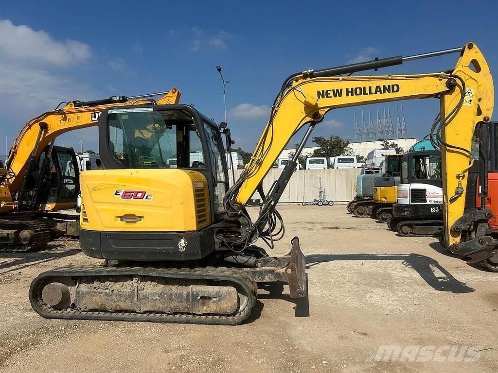 New Holland E60C Mini excavadoras < 7t