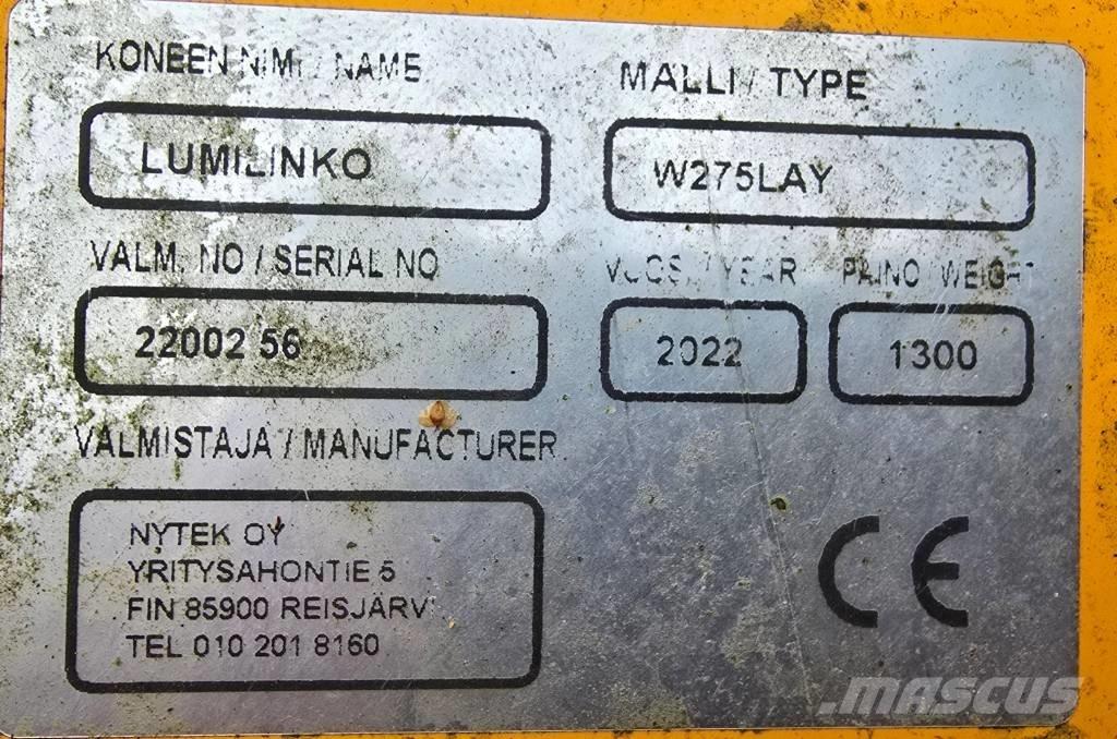 Wieska W275LAY Fresadoras quitanieves