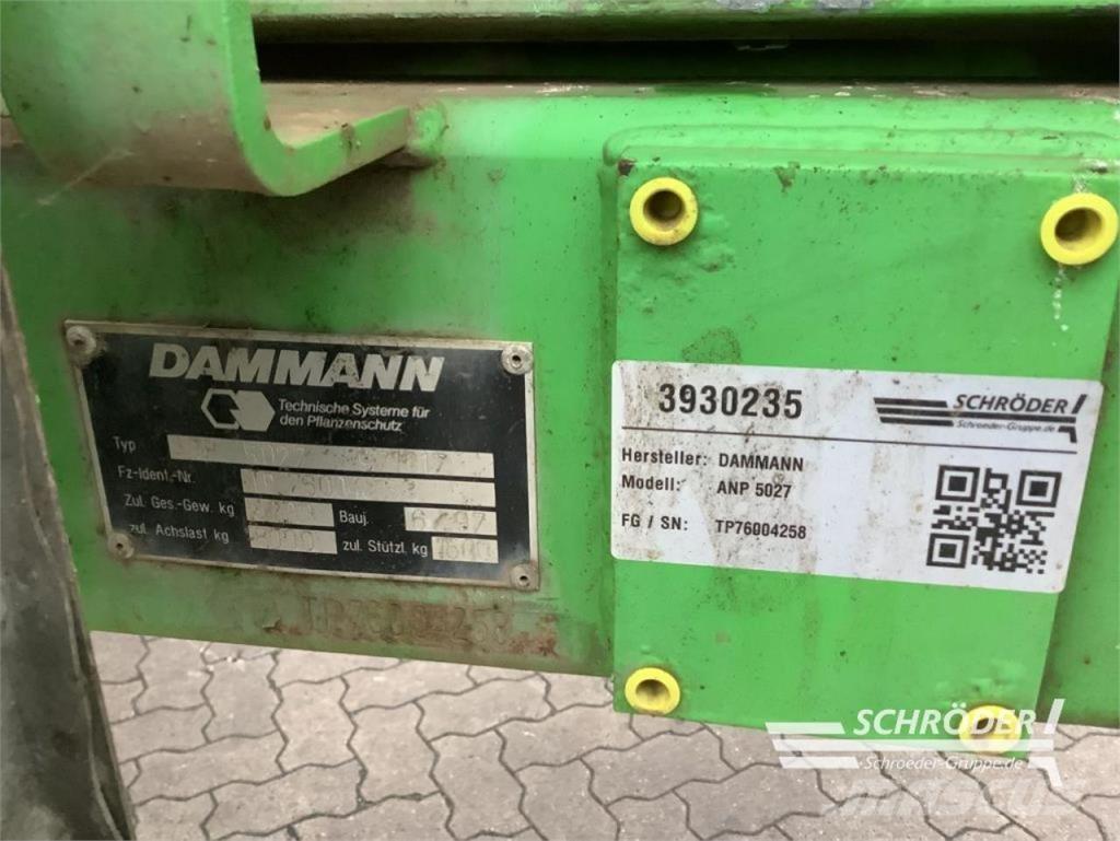 Dammann ANP 5027 Pulverizadores arrastrados