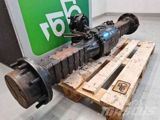 Komatsu WA 90 bridge Ejes