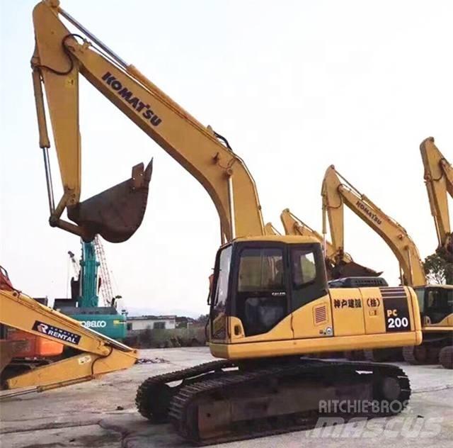Komatsu PC 200-7 Excavadoras de cadenas