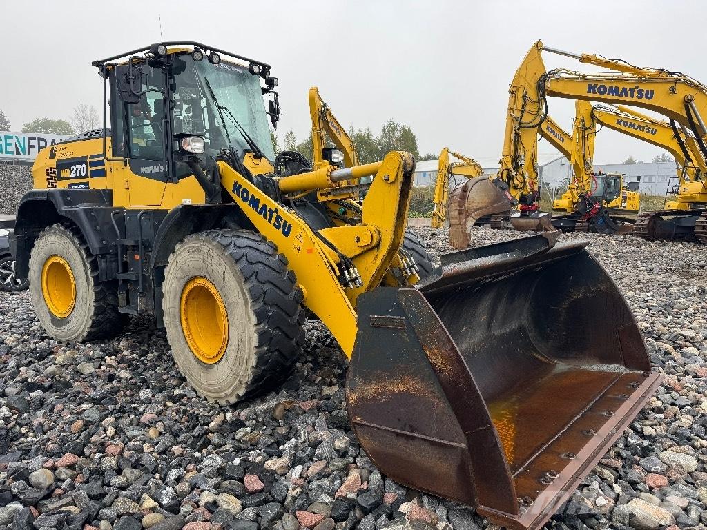 Komatsu WA 270-8 Cargadoras sobre ruedas