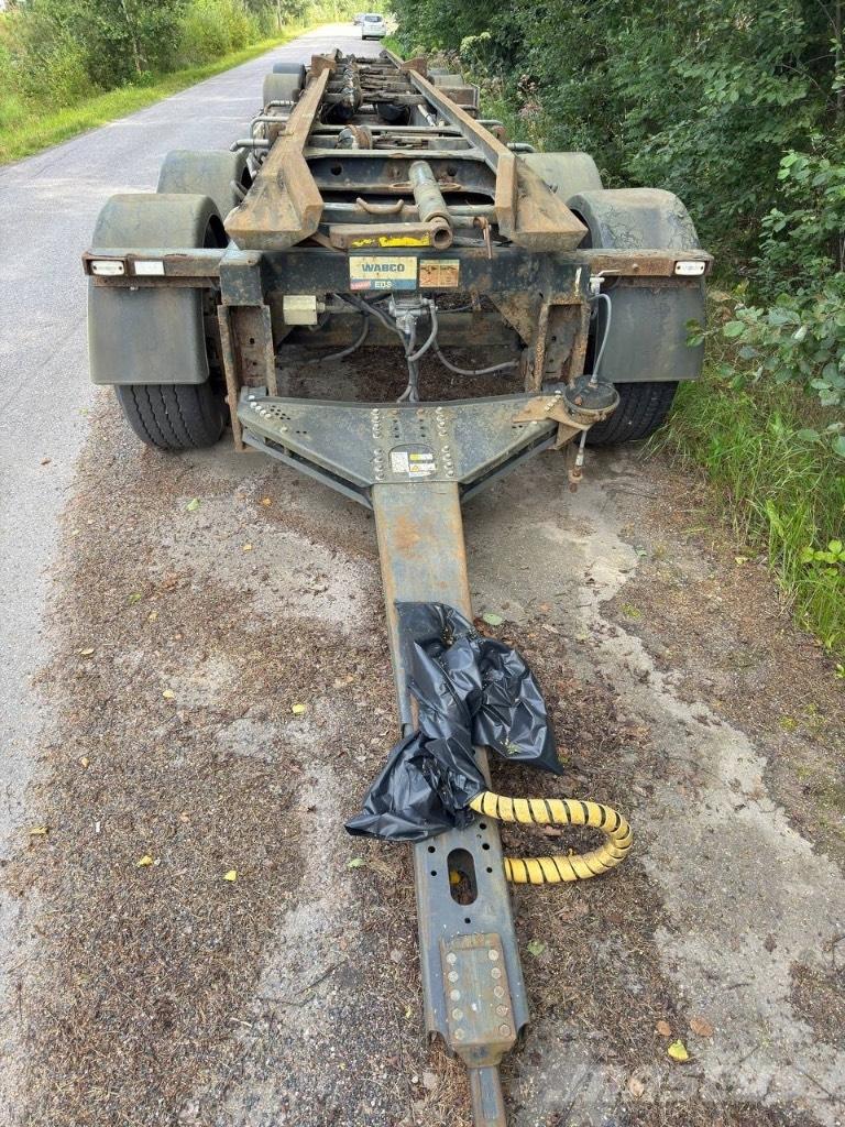 AM vaihtolavakärry Plataforma plana/laterales abatibles