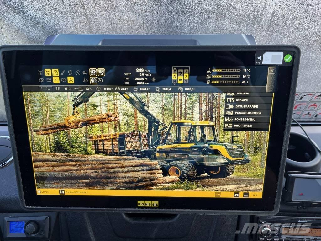 Ponsse Buffalo 8W Autocargadoras