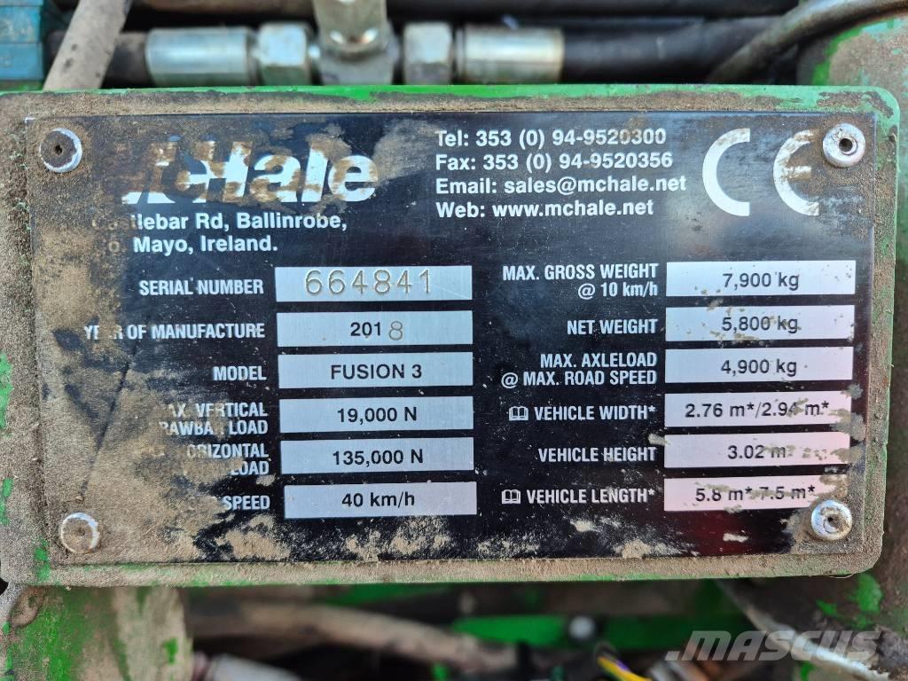 McHale Fusion 3 Rotoempacadoras