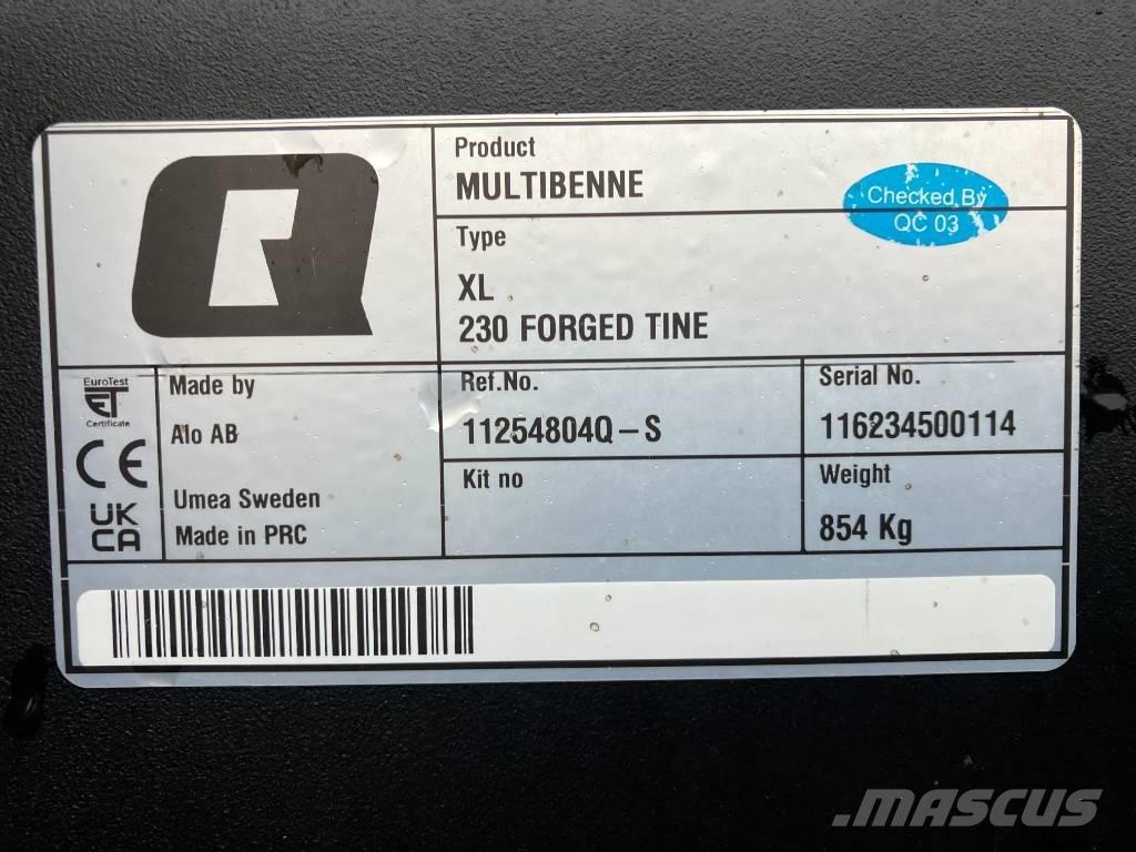 Ålö Multibenne XL Accesorios para carga frontal