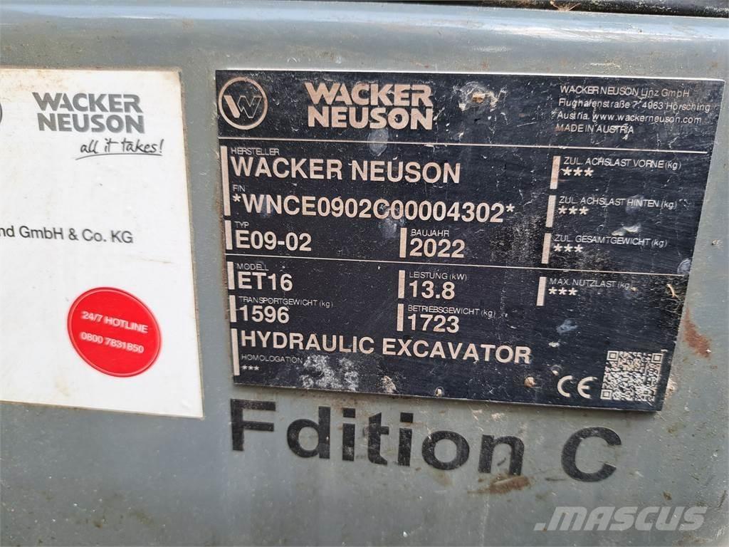 Wacker Neuson ET16 Excavadoras de cadenas