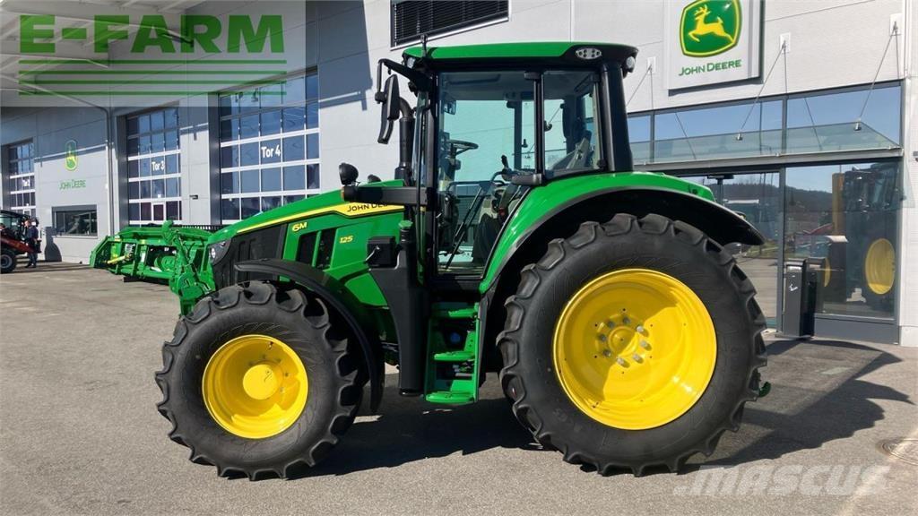John Deere 6M 125 Tractores