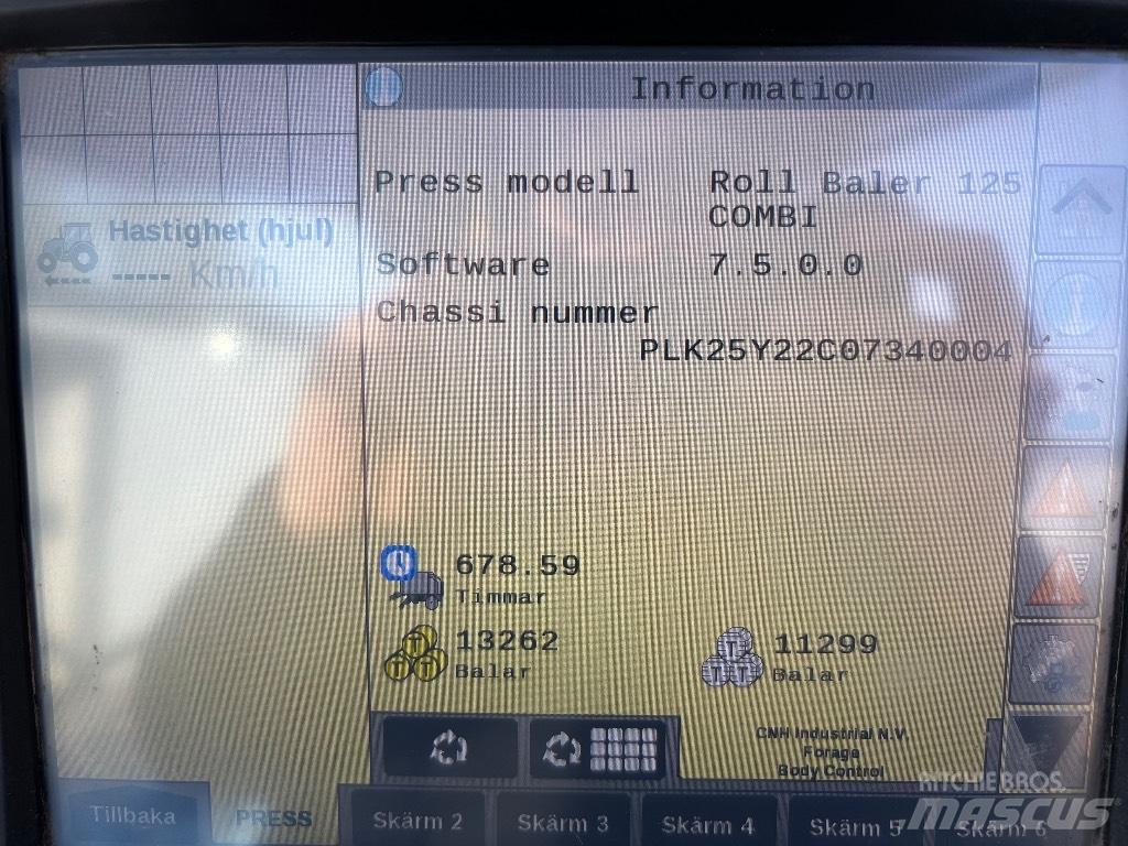 New Holland RB 125 Rotoempacadoras