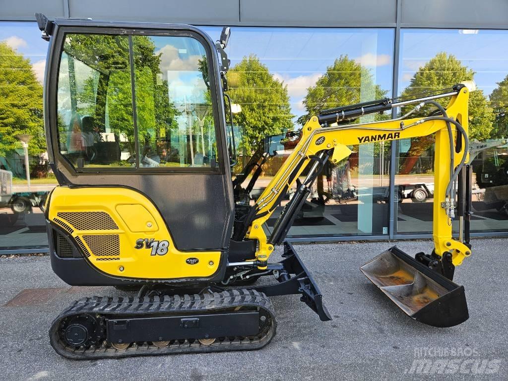 Yanmar SV 18 Mini excavadoras < 7t