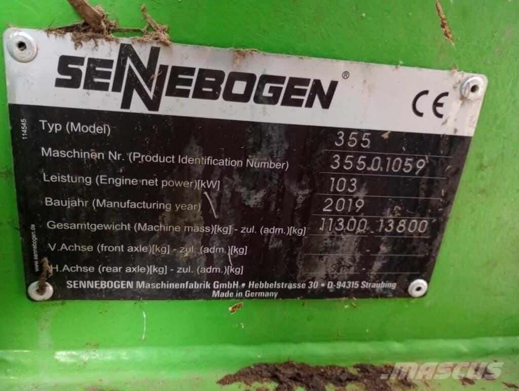 Sennebogen 355E Excavadoras de manutención