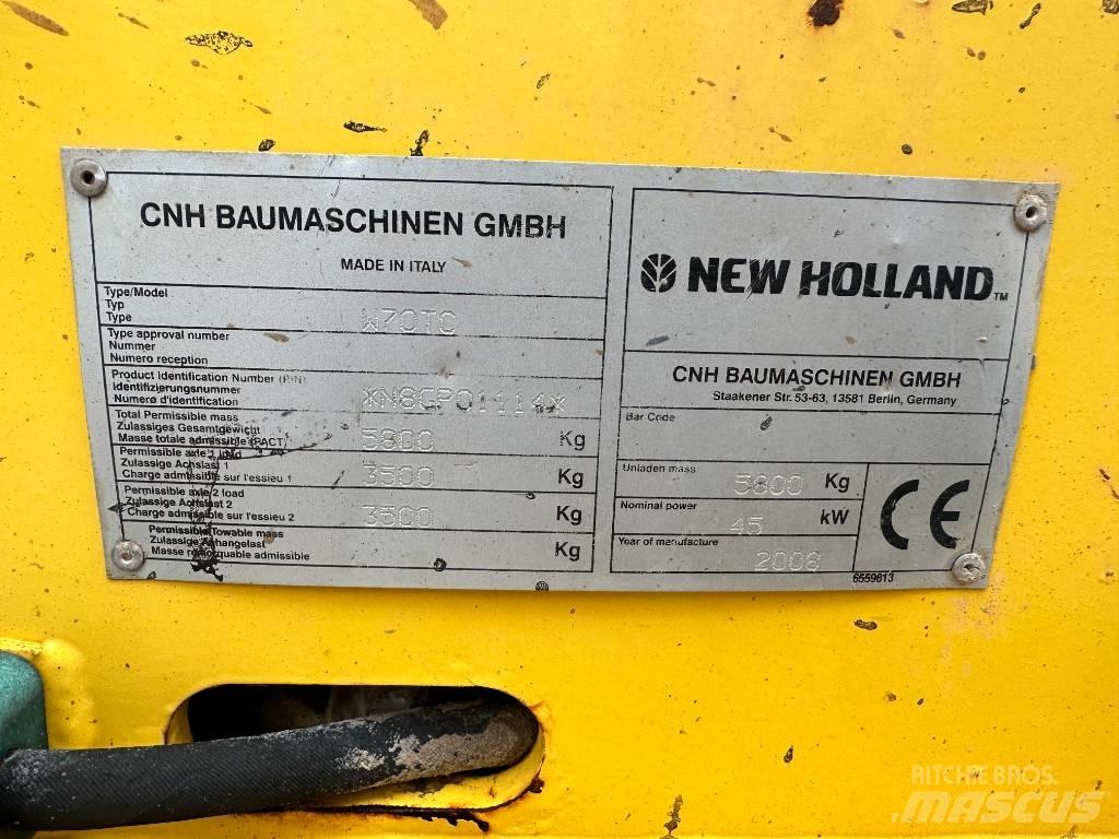 New Holland W 70 TC Cargadoras sobre ruedas