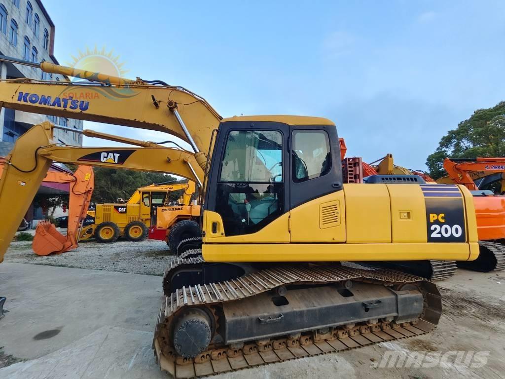 Komatsu PC 200-7 Excavadoras de cadenas