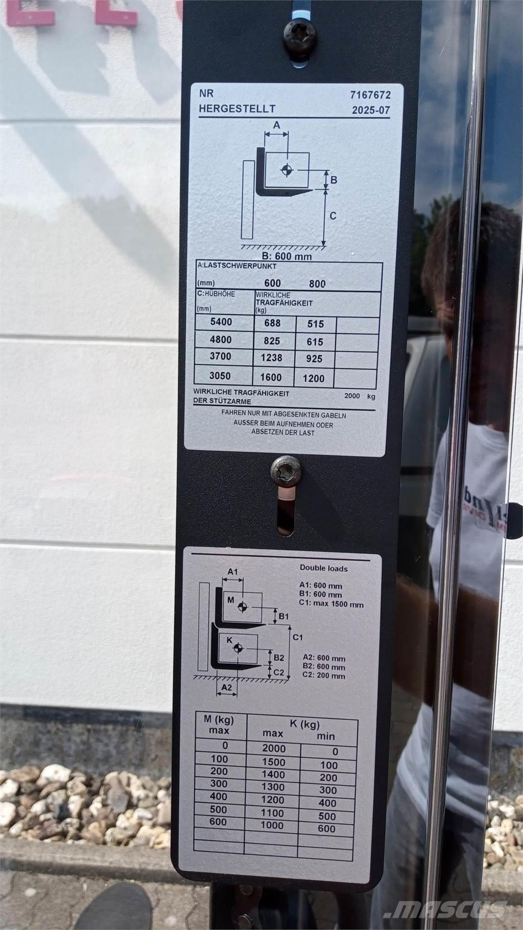 Toyota SWE160L Apiladores eléctricos