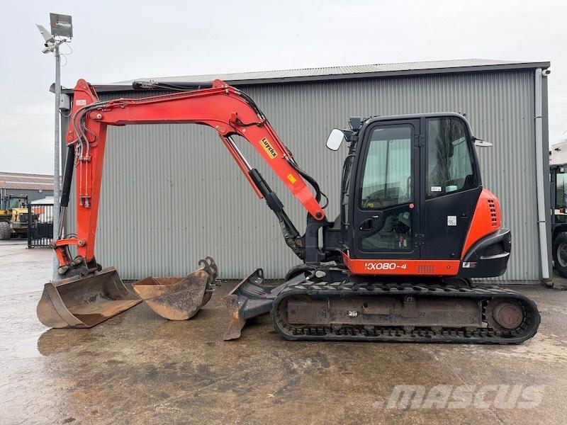 Kubota KX 080-4 Excavadoras 7t - 12t