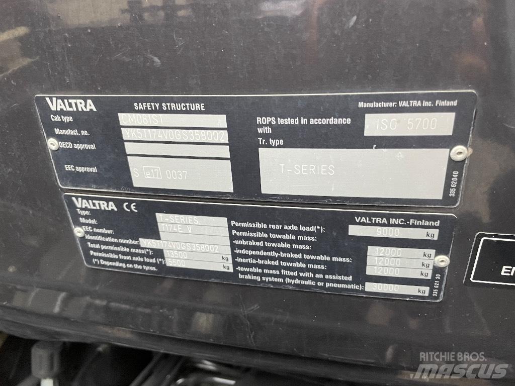 Valtra T174 Tractores