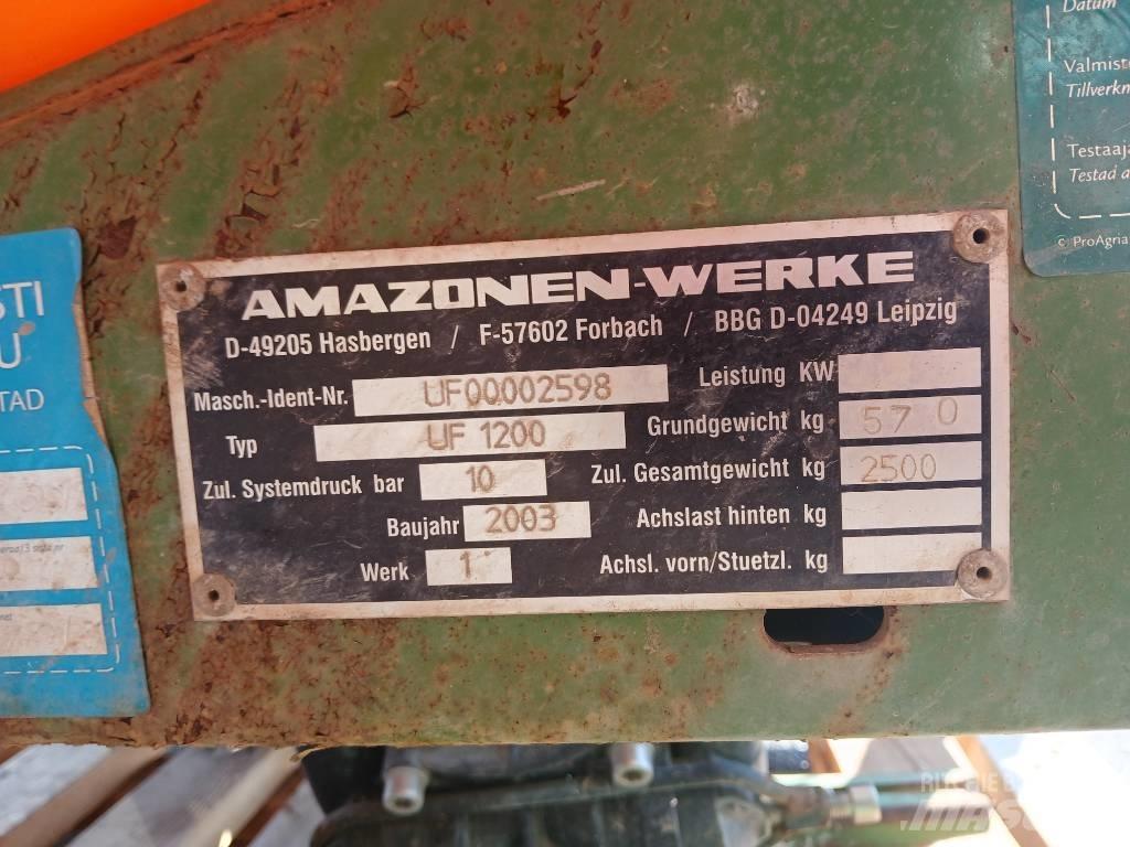 Amazone UF 1200 15m Sulfatadoras