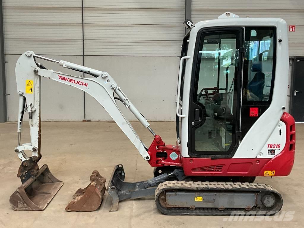 Takeuchi TB 216 Mini excavadoras < 7t