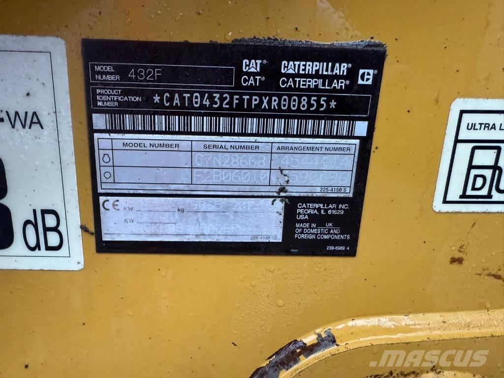 CAT 432 F Retrocargadoras