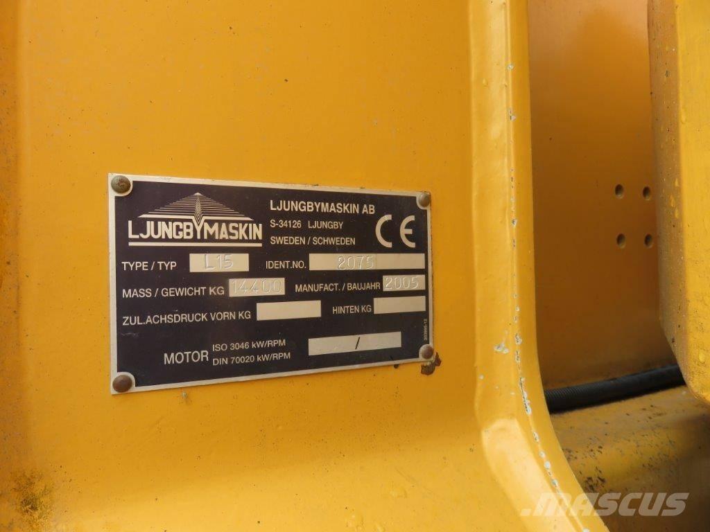 Ljungby L 15 Cargadoras sobre ruedas