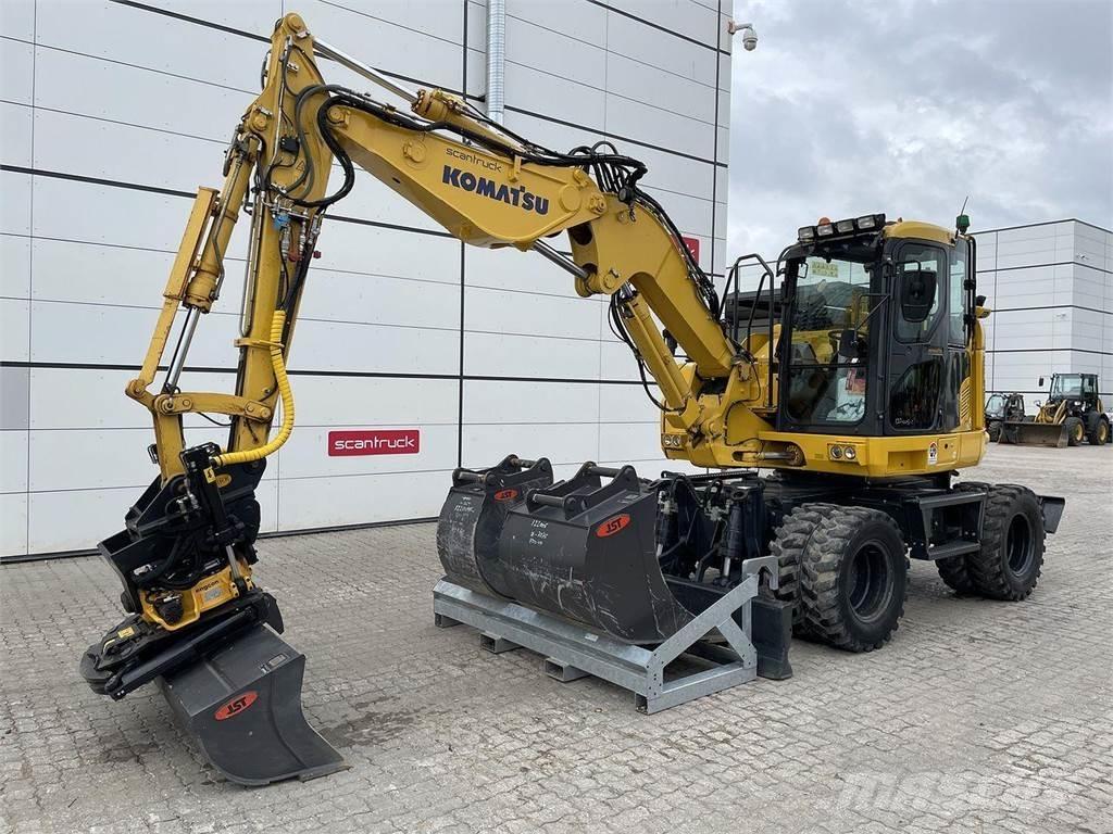 Komatsu PW118MR-11 Excavadoras de ruedas