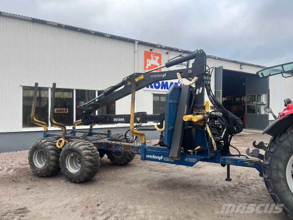 Vreten 1200 4wd Remolques forestales
