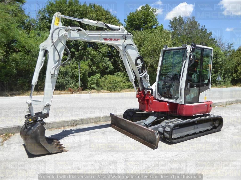 Takeuchi TB257FR Mini excavadoras < 7t