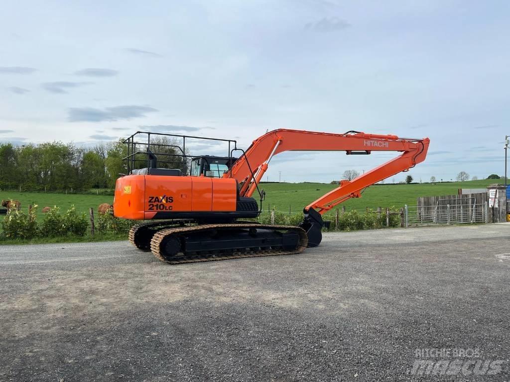 Hitachi Zaxis 210 LC Excavadoras de largo alcance