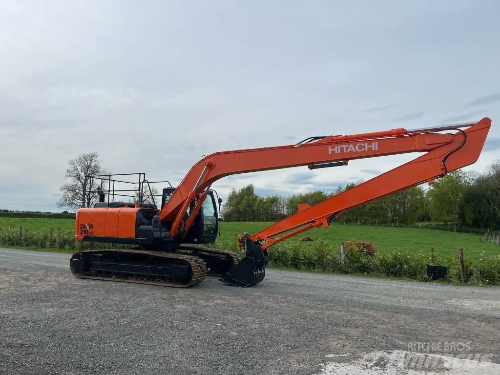 Hitachi Zaxis 210 LC Excavadoras de largo alcance
