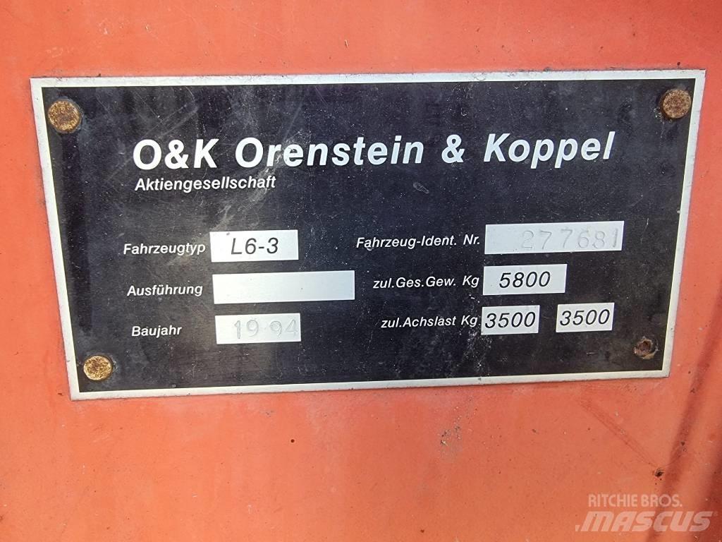 O&K L 6 Cargadoras sobre ruedas