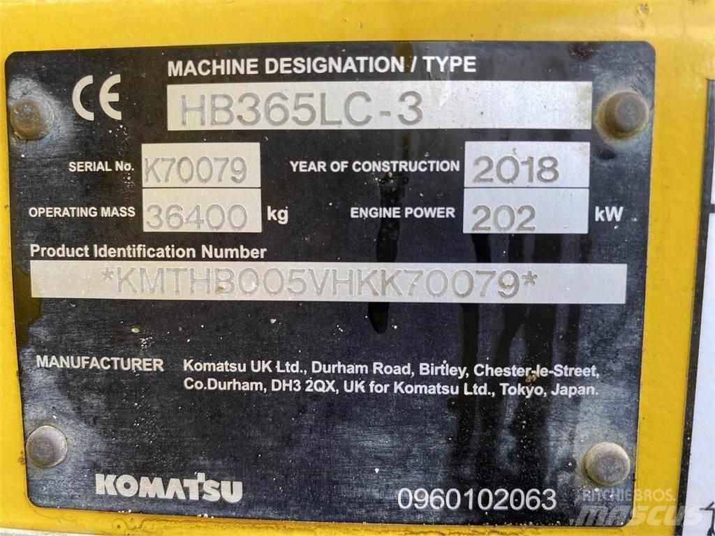 Komatsu HB365LC-3 Excavadoras de cadenas