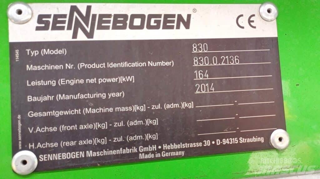 Sennebogen 830E Excavadoras de manutención