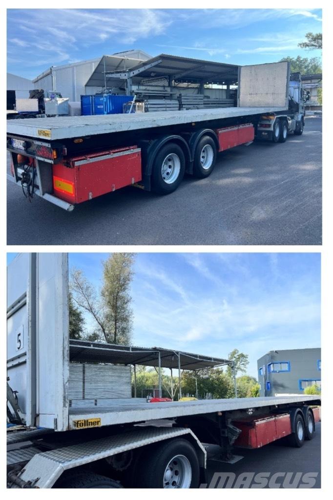 Gföllner SPL2 Semirremolques de plataformas planas/laterales abatibles