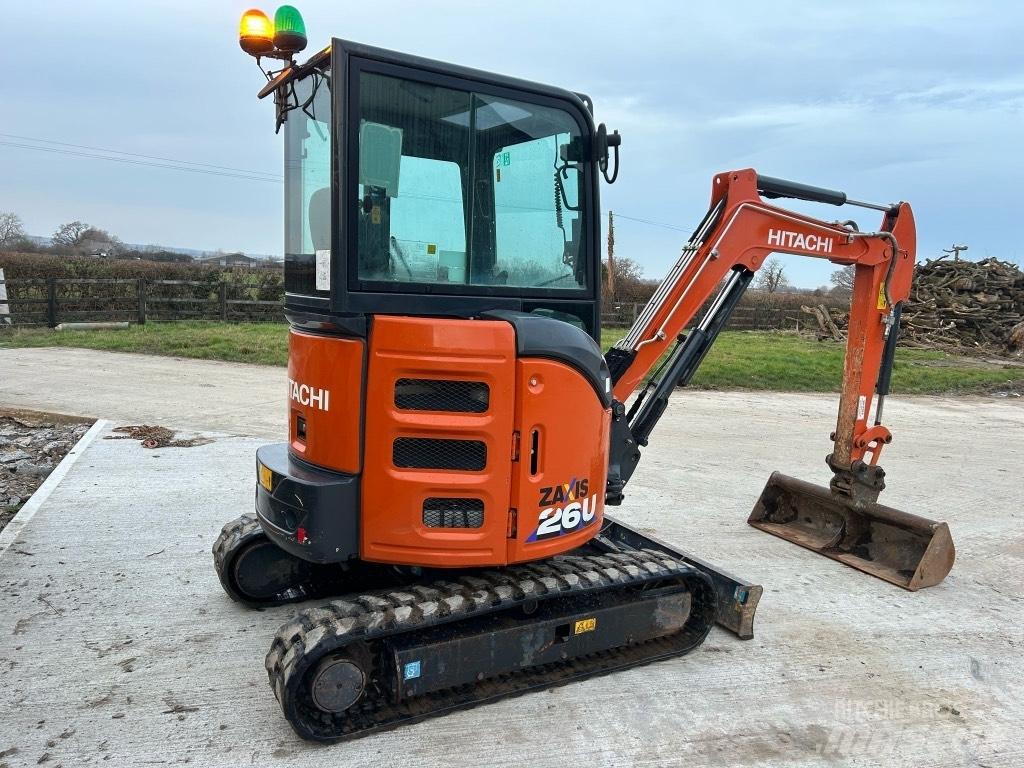 Hitachi ZX 26 U-6 Mini excavadoras < 7t